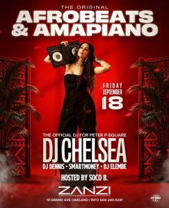 Afrobeats & Amapiano w/ DJ Chelsea